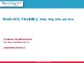 Work+Life Flexibility at Columbia University 