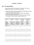 Worksheet 5   evaluation