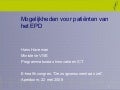 Mogelijkheden voor patiënten van het EPD
