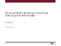 N. Pannunzi - Alcune evidenze dai dati sui consumi per classi di spesa delle famiglie