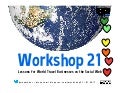 Workshop 21: Lessons from World Travel Companies on the Social Web
