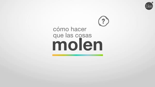Cómo hacer que las cosas molen. Workshop Inspirational Neo Labels 