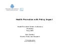 Health Promotion with Policy Impact