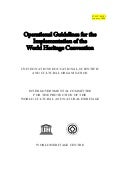 World Heritage Operational Guidelines