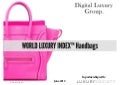 World Luxury Index Handbags - The Most Sought After Global Luxury Handbag Brands