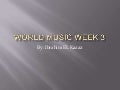 World Music Week 3 Presentation
