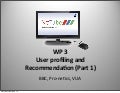 NoTube: User Profiling (Beancounter)