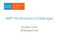 Windows Phone 7 - Real World Performance Challenges
