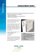 Batch Control According to S88 Standards
