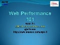 Web Performance 101