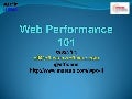 Web Performance 101 - Gil Givati
