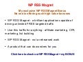 Wp RSS Magnet - $1K BONUS Inside