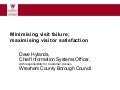 Minimising visit failure; maximising visitor satisfaction – Dave Hylands