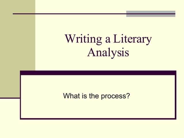 An Analytical Essay Does Which Of The Following Apex