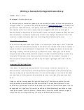 Writing a successful college admission essay