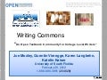 CCCOER Writing commons webinar