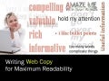 Writing for maximum readability on the web