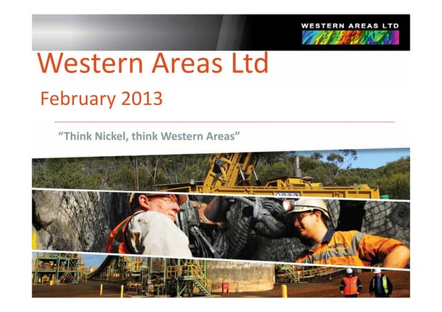 Corporate Presentation February 2013