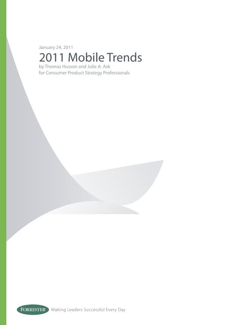 2011 Mobile Trends