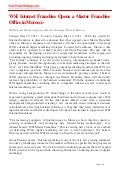 WSI Internet Franchise Opens a Master Franchise Office in Morocco