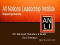 Old Testament: Dispensations, People and Events--Class Collaboration (ANLI)