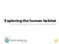 World Usability Day - Human Habitat