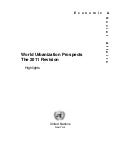 World Urbanization Prospects 2011 highlights