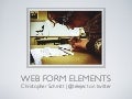Web Form Design (Web Visions 2009)