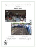 Implementation of Best Agricultural Practices For SugarCane