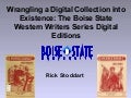 Western Writers Series