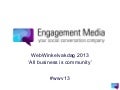 All business is a community v01 #wwv13