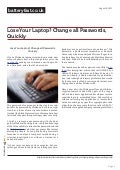 www.batteryfast.co.uk-Lose Your Laptop? Change all Passwords, Quickly