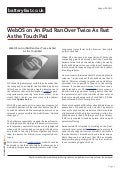 www.batteryfast.co.uk-WebOS on An iPad Ran Over Twice As Fast As the TouchPad