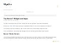 Nexus 7 Best Widgets and Apps