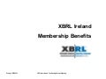 XBRL Membership Benefits