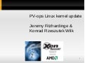 PVOps Update 