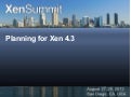 Xen 4.3 Roadmap