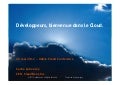 Développeurs, bienvenue dans le Cloud