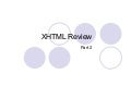 Xhtml Part2
