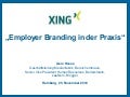 Präsentation von Gero Hesse auf dem XING-Event am 25.11.2010