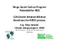 Xingu social carbon program red potential ipam flavia gabriela franca