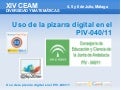 Uso de la PDI en el PIV-040/11
