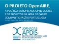 OprojetoOpenAIRE-jornadasApdis