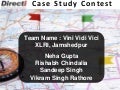 Directi Case Study Contest 2010- XLRI ViniVidiVici