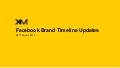 XM Facebook Timeline for Brands 