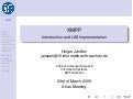 XMPP - Introduction And LAS  Implementation (Presentation)