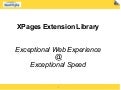 XPages Extension Library   slides