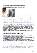 X-Ray Technician Schools in West Virginia