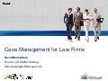 xRM4Legal for Case Management
