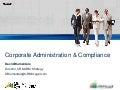 xRM4Legal Corporate Admin & Compliance